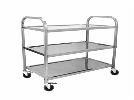 不銹鋼三層餐車